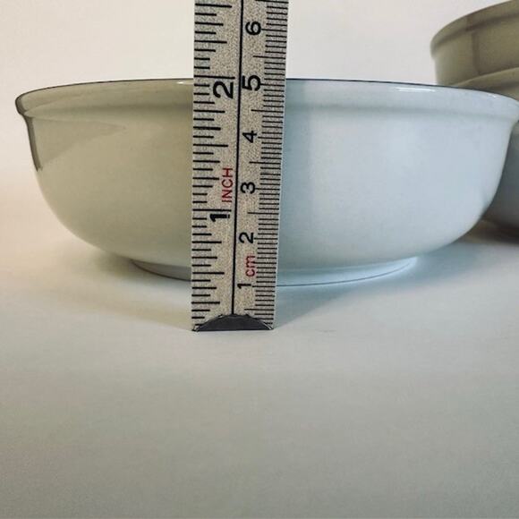 Thomson Snowman, Soup/Cereal Bowl set of 3, Blue Speckles, Snowman/Center - Picture 9 of 11